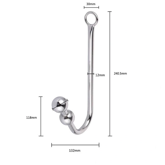 Hook Elegant Beaded with Collar Cuffs and 5334 Anal 0830